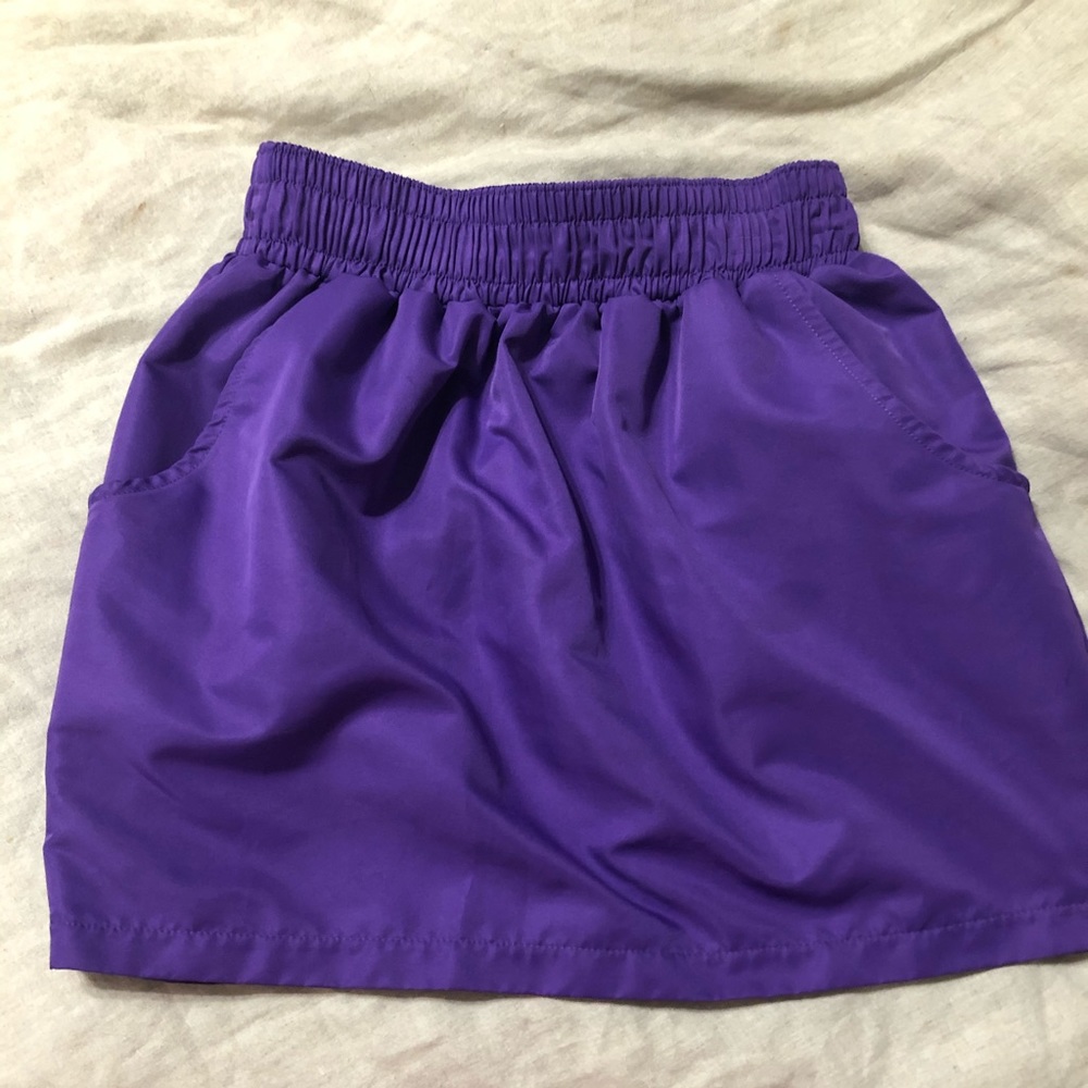 Purple American Apparel Skirt